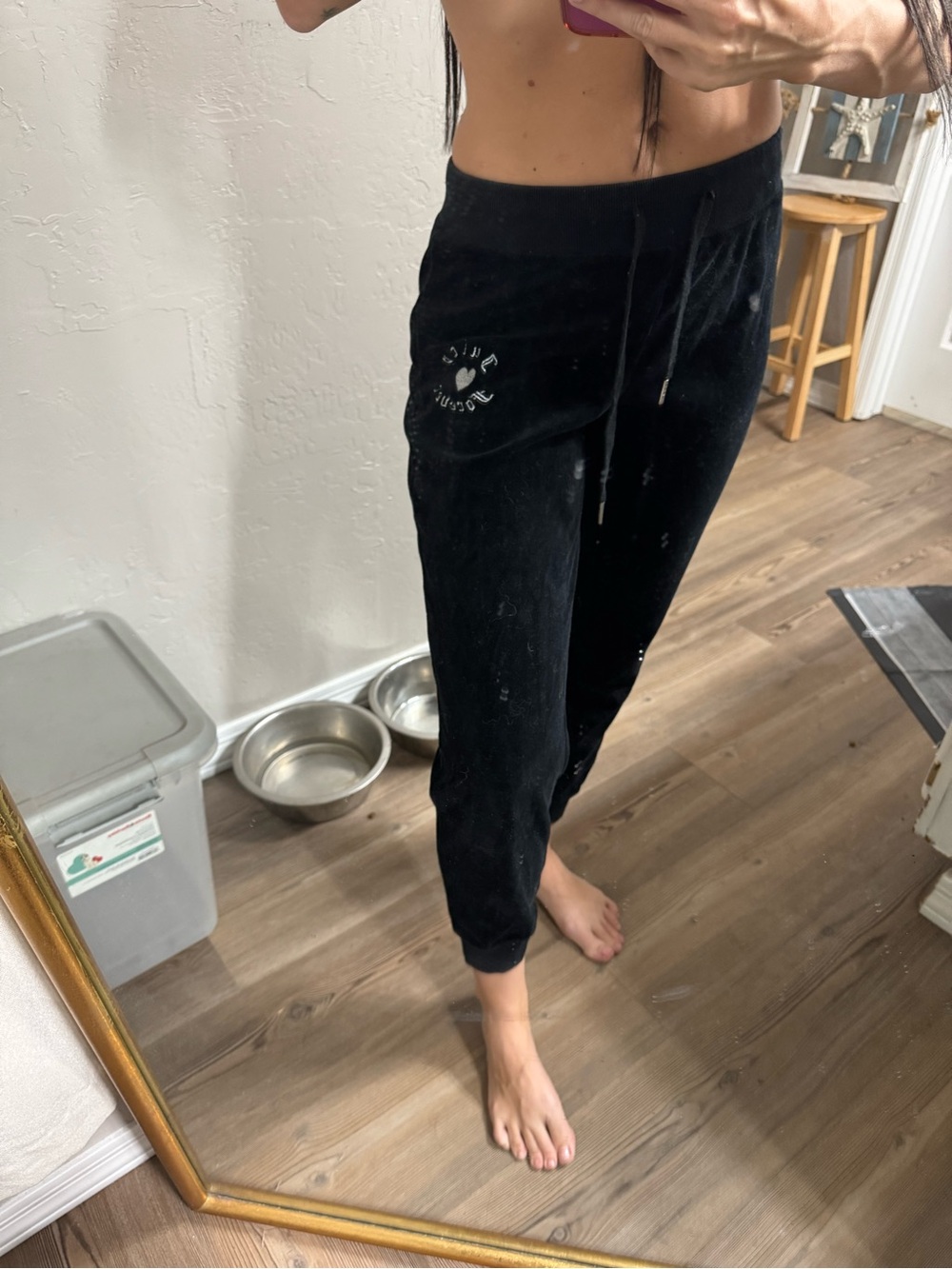 Forever 21-Juicy collab Drawstring Jogger Pants